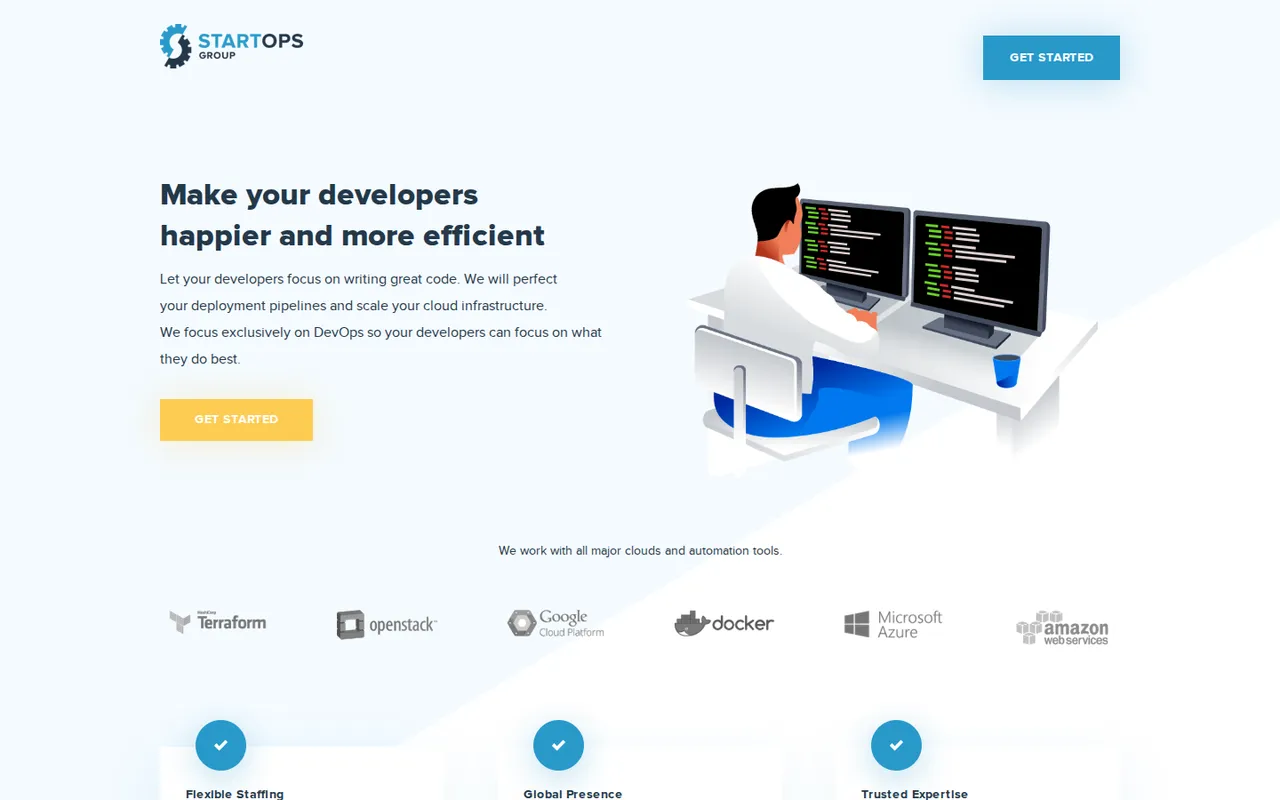 StartOps Group website